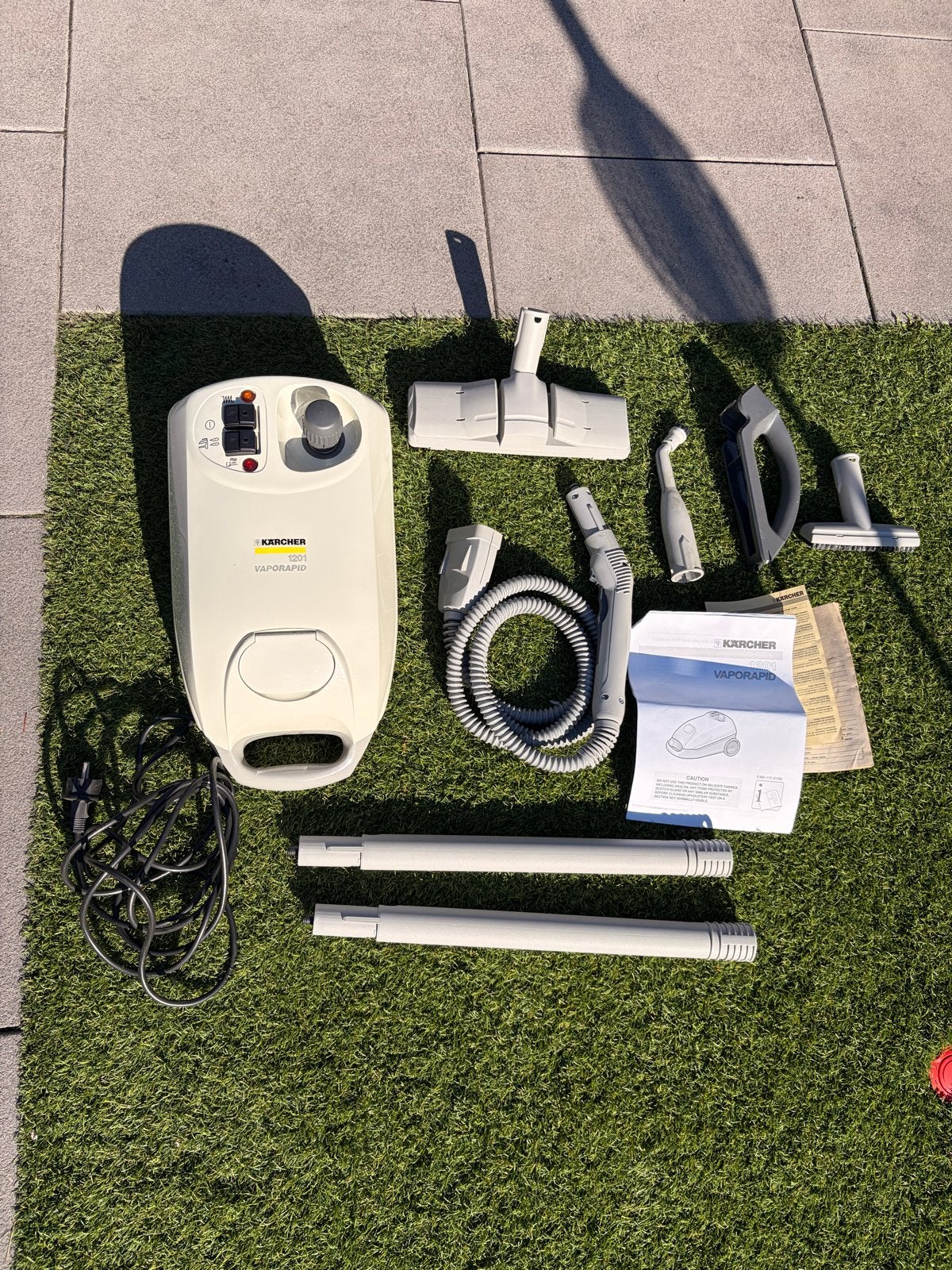 Kärcher 1201 Vaporapid Stoomreiniger - Krachtig en Compleet, Inclusief accessoires, Gebruikt, Kärcher, Ophalen of Verzenden