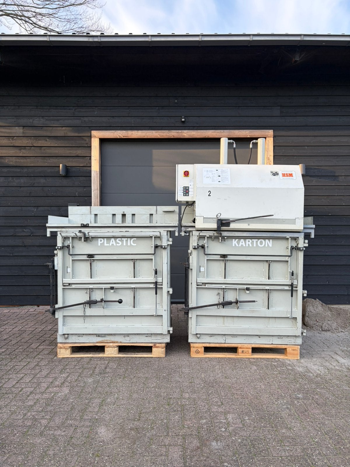 HSM MKP180 | 2 kamerpers | Papierpers | Balenpers, Ophalen of Verzenden