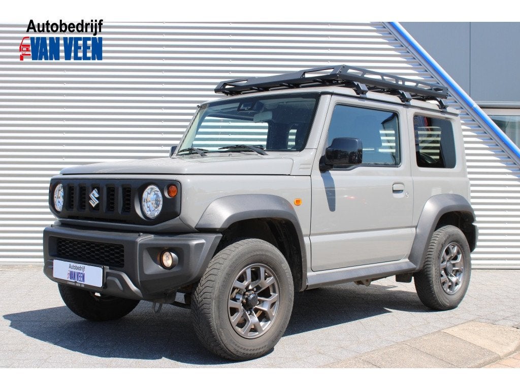Suzuki Jimny 1.5 Stijl | 4x4 | AllGrip | 4 Persoons | Roofra, Auto's, Suzuki, 1350 kg, Gebruikt, Zwart, 4 cilinders