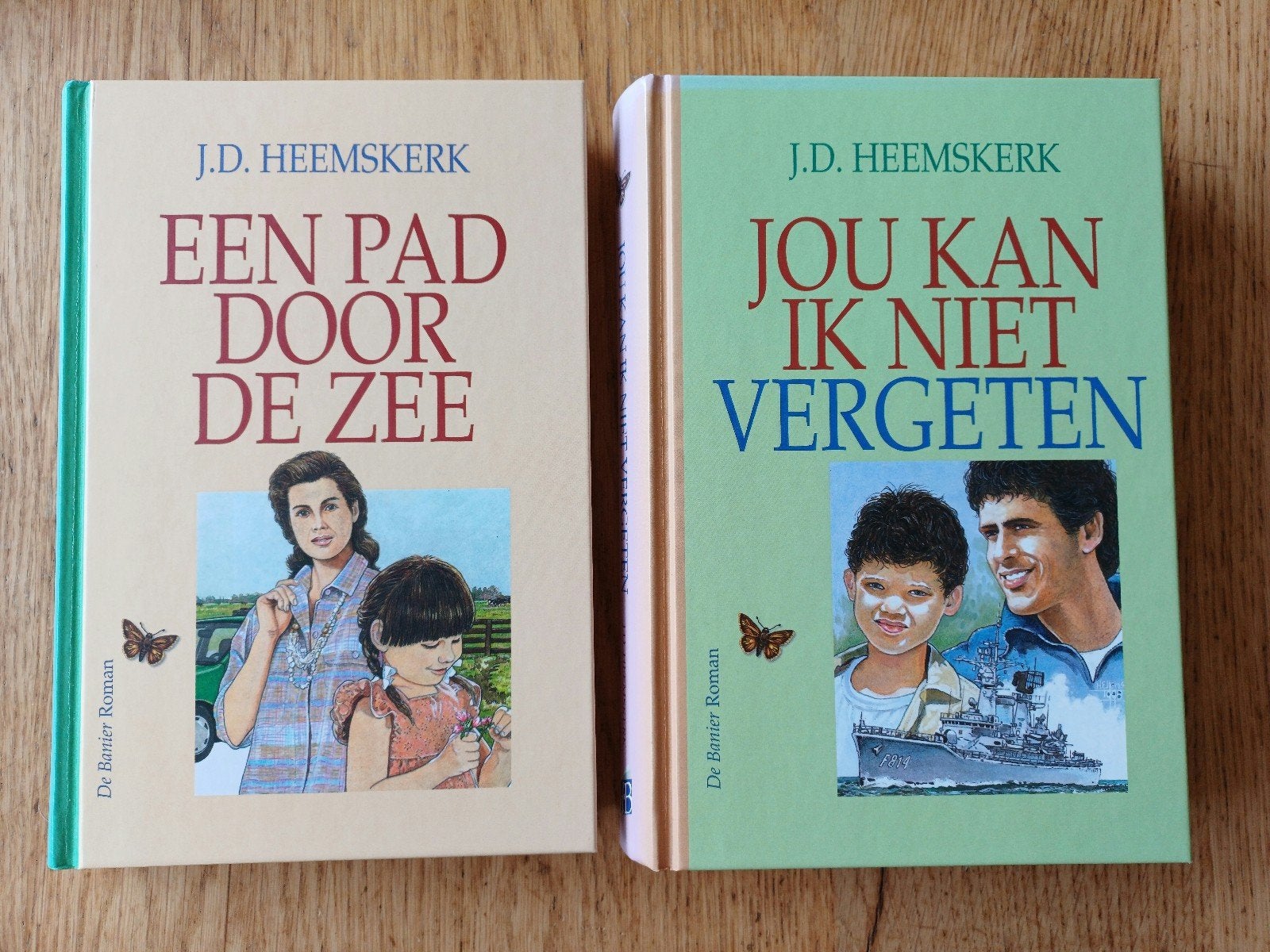 J.D. Heemskerk -Een pad door de zee/Jou kan ik niet vergeten, Boeken, Ophalen of Verzenden, Zo goed als nieuw, J.D. Heemskerk