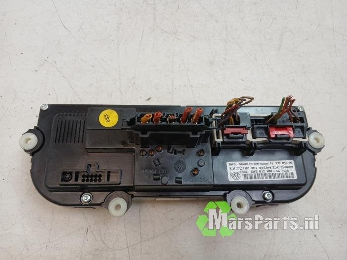 Kachel Bedieningspaneel van een Volkswagen Caddy, Gebruikt, -, Volkswagen, -
