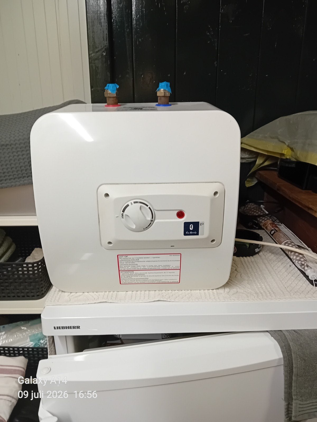 10 liter boiler voor keuken, Doe-het-zelf en Verbouw, Geisers en Boilers, Minder dan 20 liter, Ophalen, Boiler