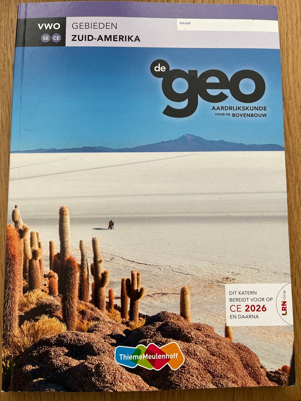De Geo VWO Gebieden Zuid-Amerika Aardrijkskunde, Boeken, Ophalen of Verzenden, Gamma, Nieuw