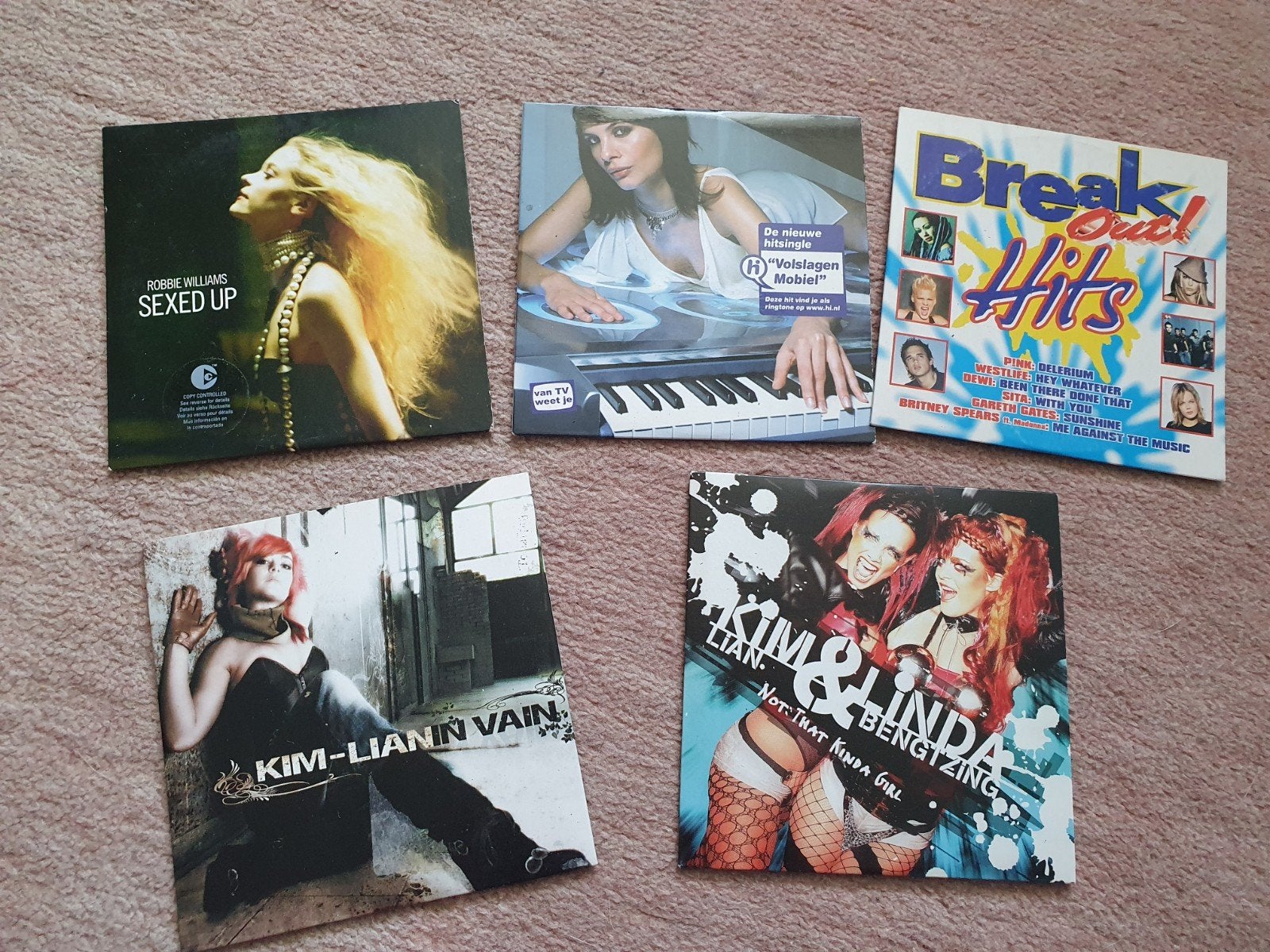 Diverse singles oa robbie williams en kim-lian

robbie will, Ophalen of Verzenden, Gebruikt, Pop