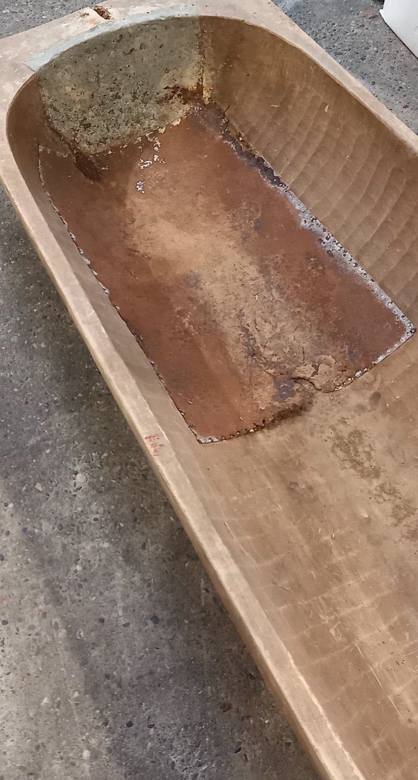 OUDE HOUTEN TROG., Ophalen, Gebruikt, Minder dan 180 cm, Overige typen