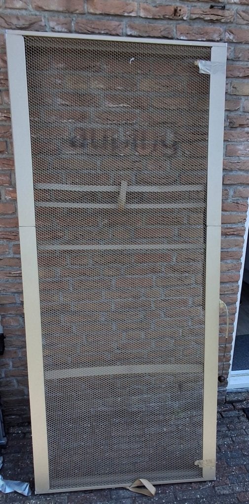 Auping spiraalbodem 90x200 met gasveer, handverstelbaar, Ophalen, Gebruikt, 90 cm, Eenpersoons
