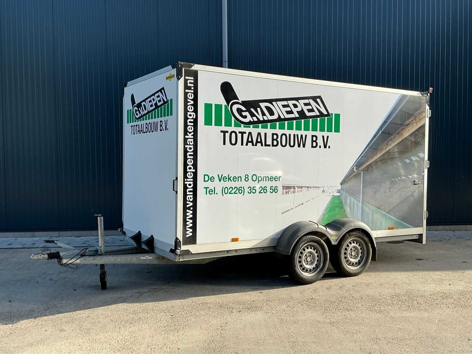 2016 Humbaur HK 254018-20P DMKAS Aanhangwagen 98-WN-VD, Auto diversen, Gebruikt