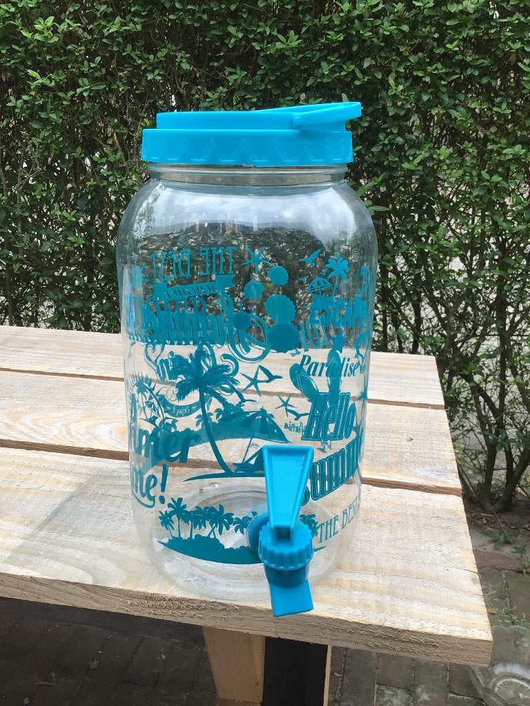 Limonade tap kan, Ophalen, Kunststof, Nieuw, Overige merken