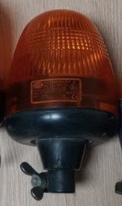 Zwaailicht Hella 24V amber oranje defect, Ophalen of Verzenden, Gebruikt, Overige merken, Verlichting
