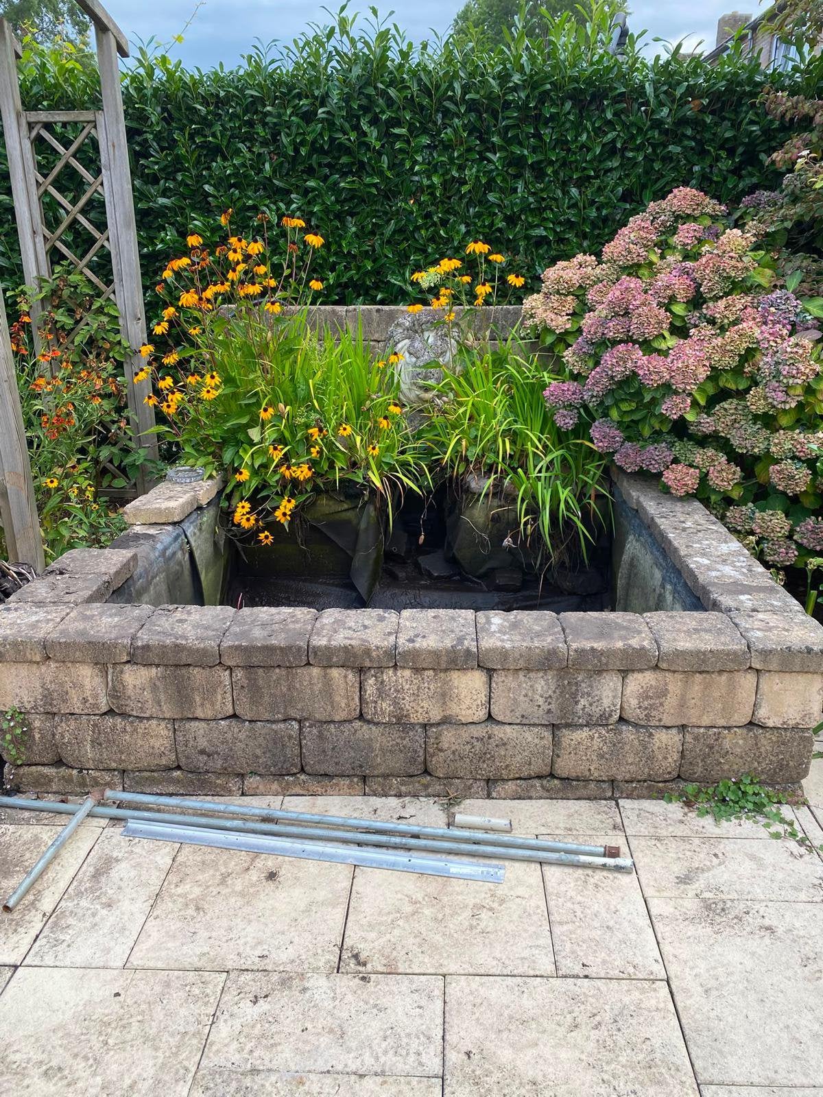 Gratis af te halen, complete vijver met pomp!, Tuin en Terras, Ophalen, Zo goed als nieuw