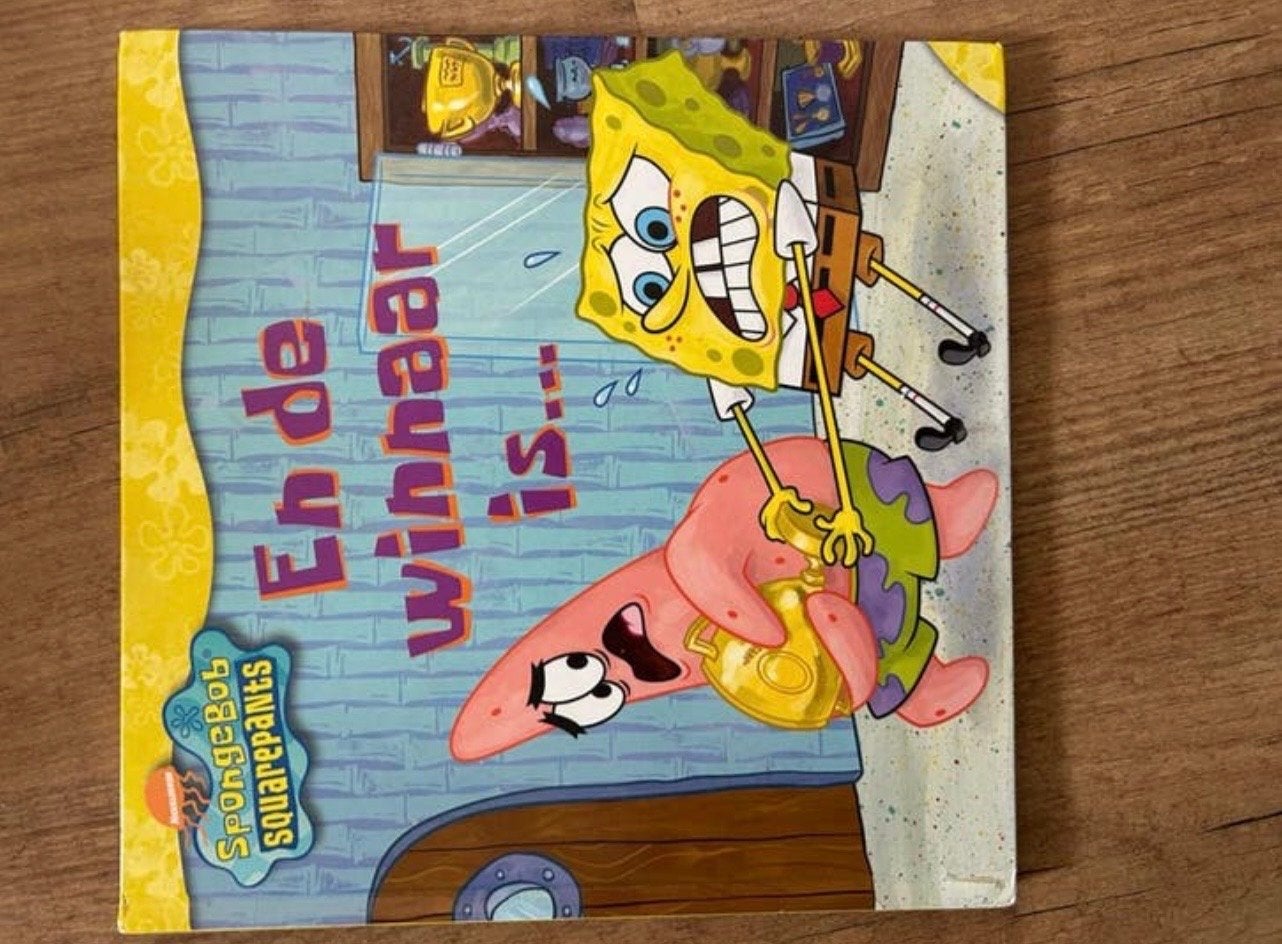 SpongeBob SquarePants: En de winnaar is... Boek, Boeken, Ophalen, Gelezen, 3 tot 4 jaar