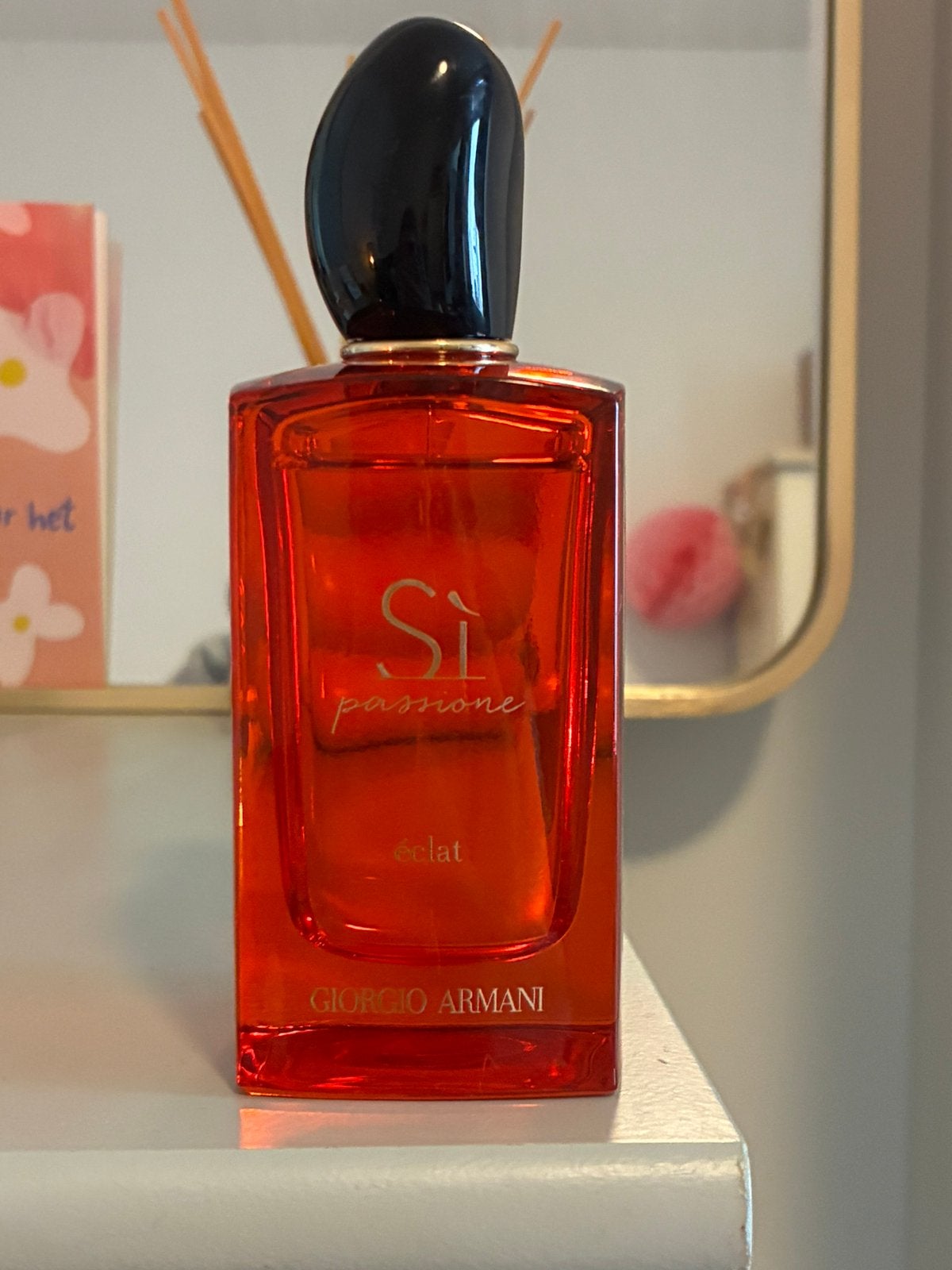 Giorgio Armani Si Passione Éclat Eau de Parfum 100ml, Ophalen of Verzenden, Zo goed als nieuw
