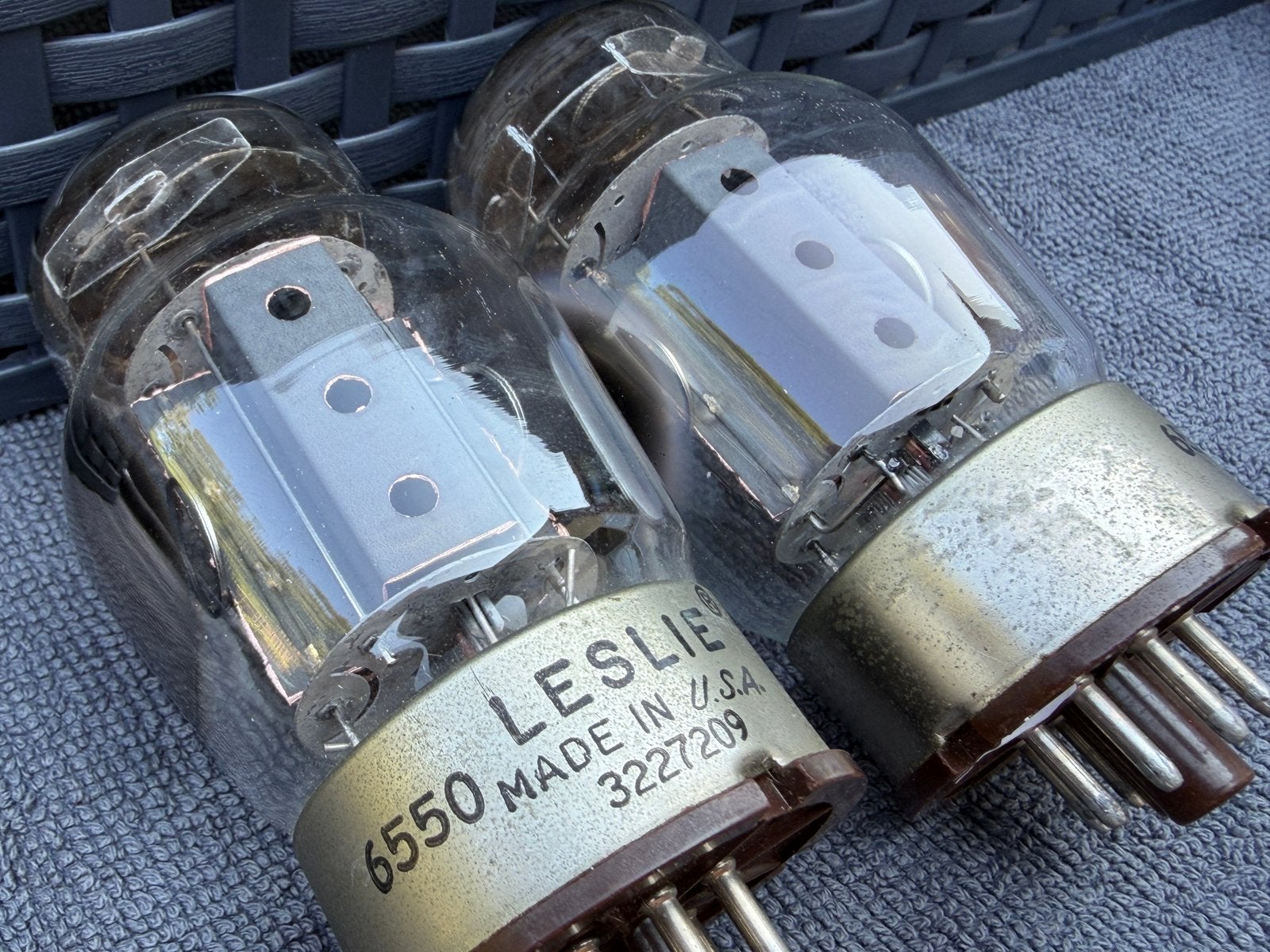 2x leslie 6550 buizen (KT-88), Ophalen of Verzenden