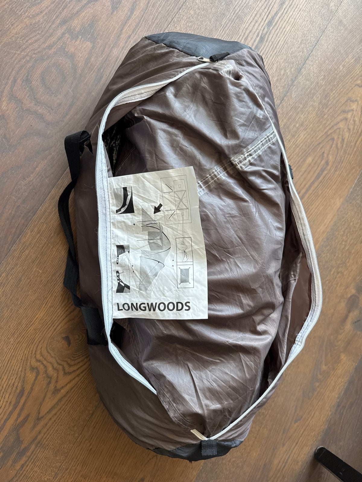 Longwoods Tent - Compacte en Lichtgewicht Tent, Ophalen of Verzenden, Gebruikt, Tot en met 2