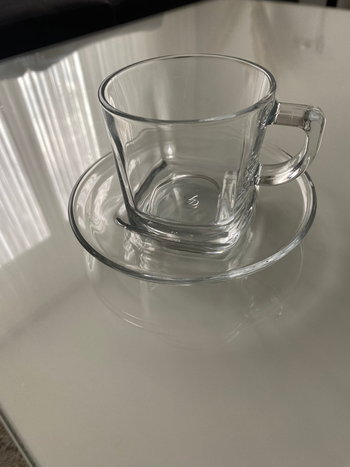 Glazen koffie bekers, Verzamelen, Ophalen, Zo goed als nieuw, Overige typen