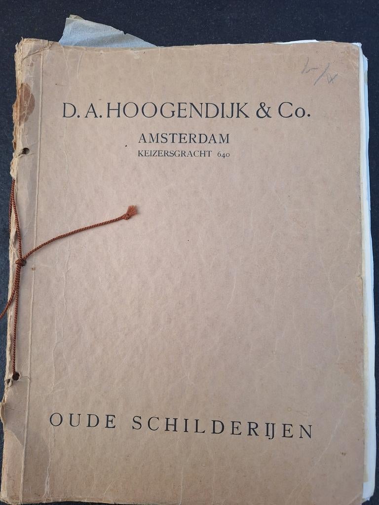 Catalogus Hoogendijk Amsterdam, Boeken, Catalogussen en Folders, Ophalen of Verzenden