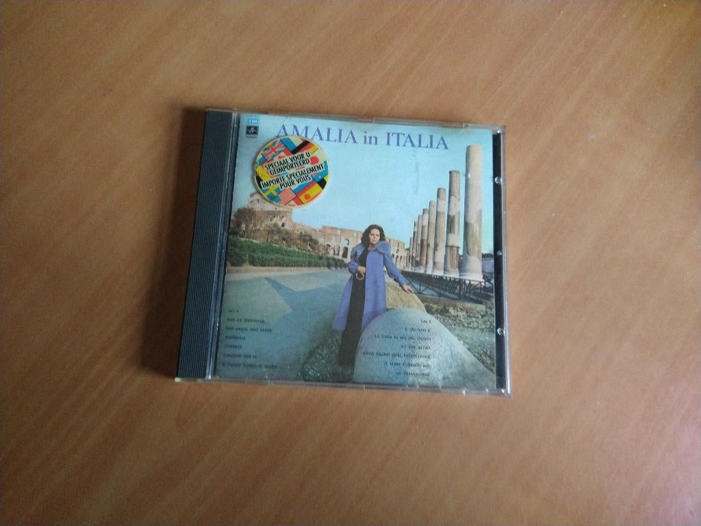 CD Amalia Rodrigues – Amalia In Italia, Ophalen of Verzenden, Zo goed als nieuw, Aziatisch