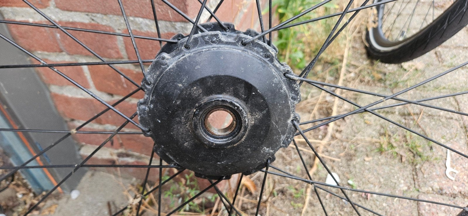 Vanmoof 28 inch voorwiel met Schwalbe Big Ben band, Fietsen en Brommers, Wiel, Gebruikt, Elektrische fiets, Ophalen of Verzenden