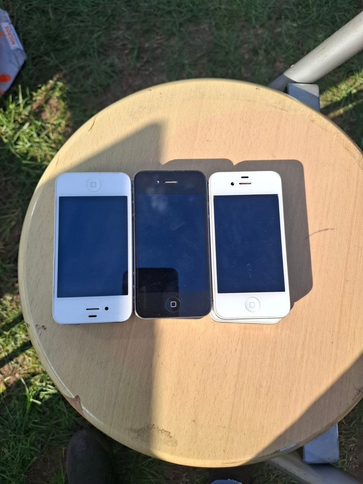 6x Apple iPhone 4/4S - Wit & Zwart - Gebruikt, Telecommunicatie, Ophalen, Gebruikt, Wit, IPhone 4