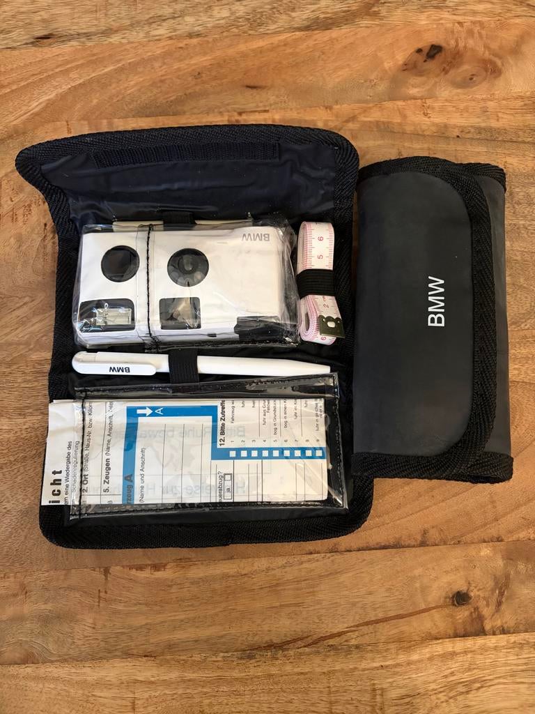 Orginele bmw pech set, Ophalen