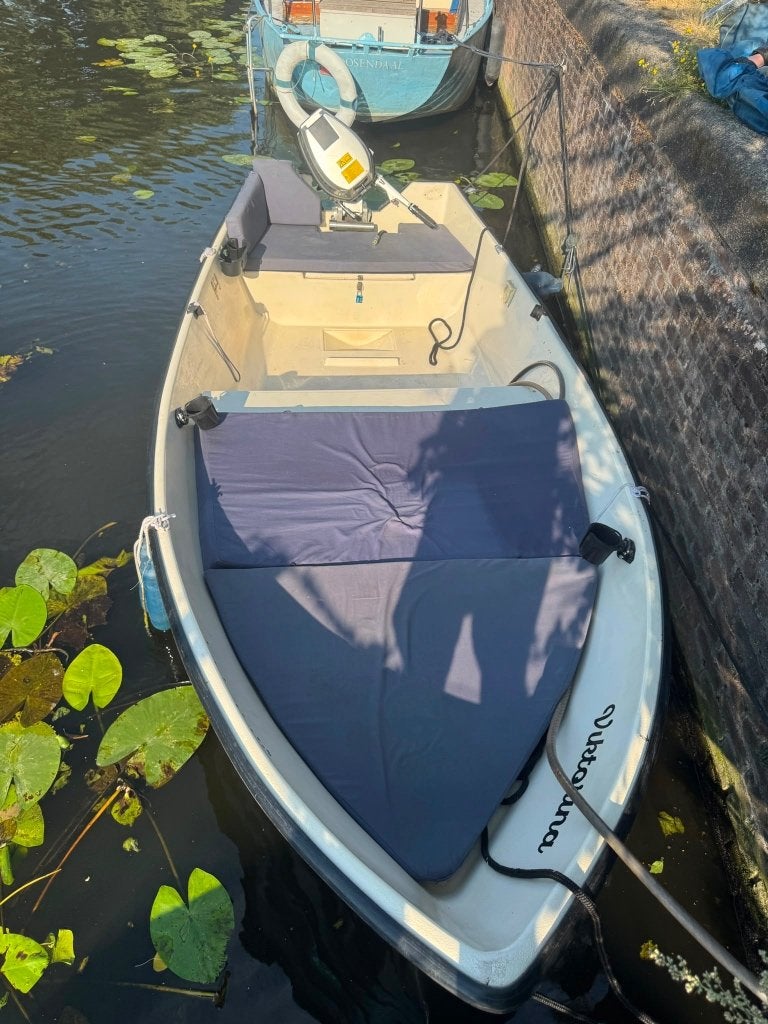Ideal Condition Verano 390 For Sale incl Honda 6hp outboard, Gebruikt, 4 m, Tot 1.00 meter, 6 pk