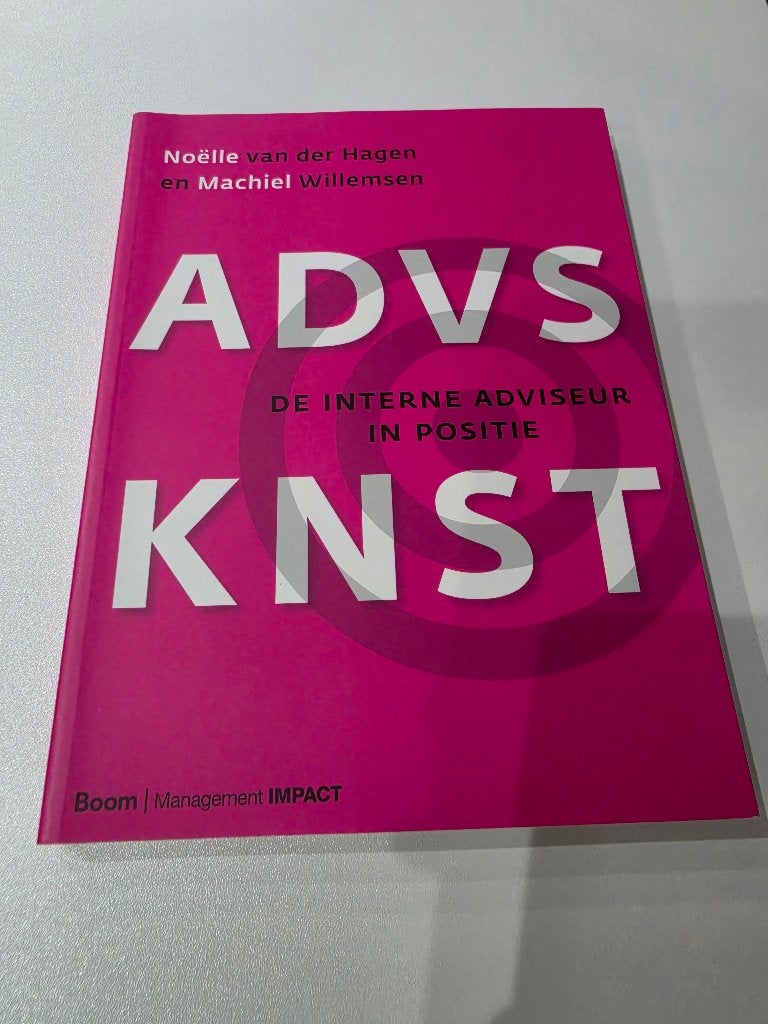 Advieskunst (9789462762923) - HBO - HRM, Boeken, Ophalen, HBO, Zo goed als nieuw, Noeëlle van der Hagen en Machiel Willemsen