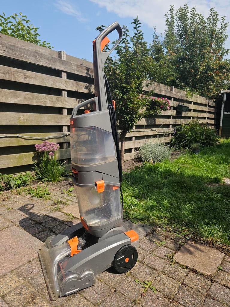 Vax Dual Power Max tapijtreiniger, Ophalen of Verzenden, Gebruikt, Reservoir, Overige typen