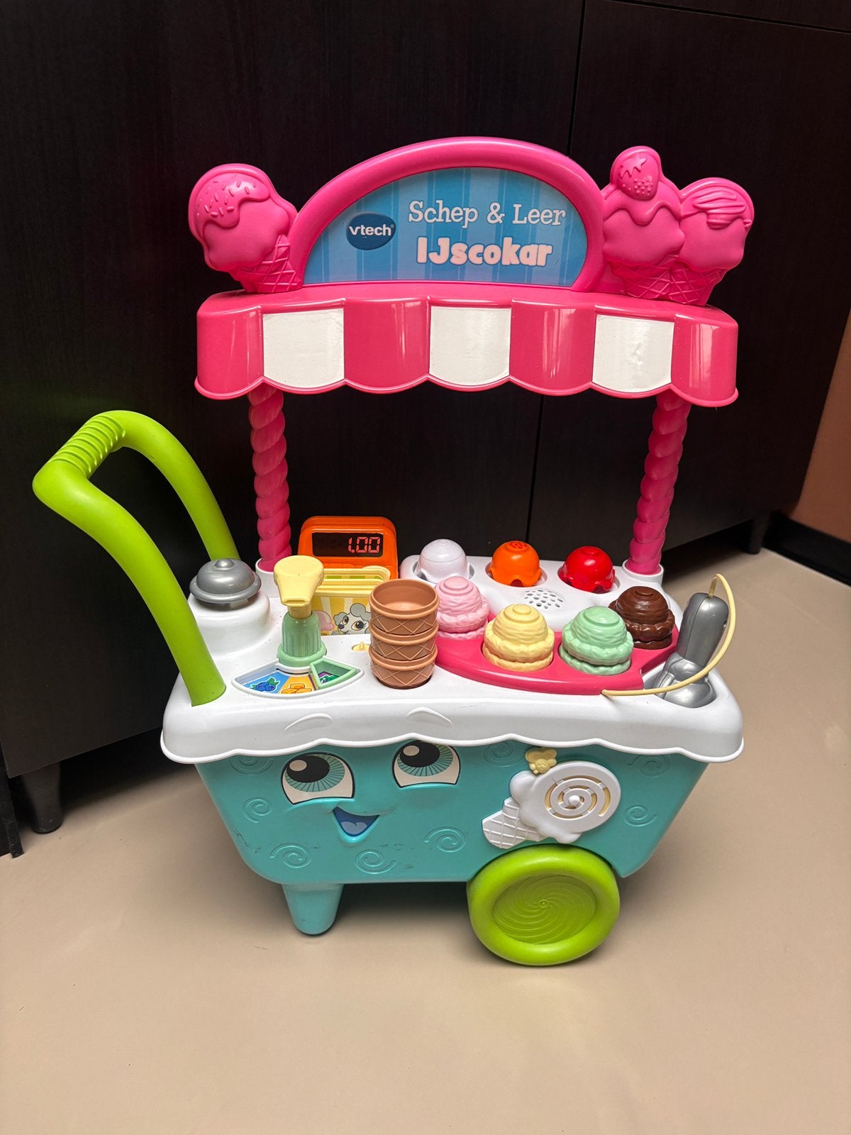 Vtech ijscokar, Kinderen en Baby's, Speelgoed | Vtech, Ophalen, Zo goed als nieuw