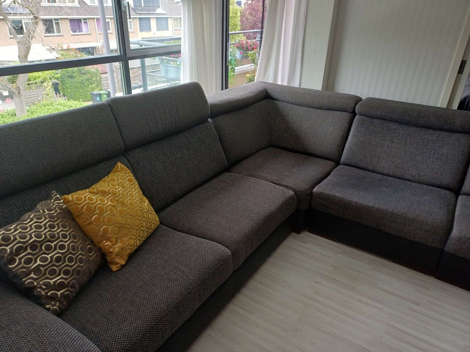 Grote Hoekbank - Comfortabel en Modern Design, Ophalen, Modern, Comfortabel, Gebruikt, 100 tot 125 cm
