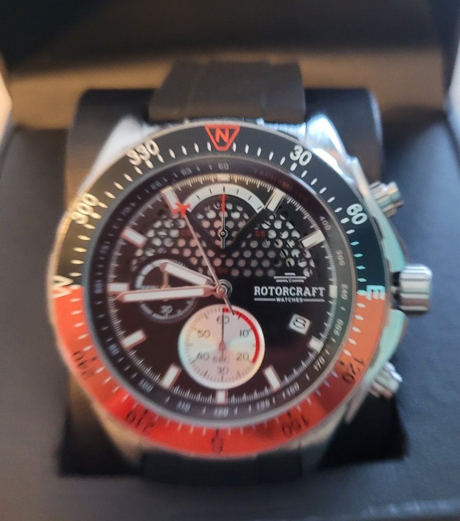 Rotorcraft Track RC4302 Sport Chrono Nieuw! t.w.v € 499-,, Nieuw, Ophalen of Verzenden, Waterdicht, Android