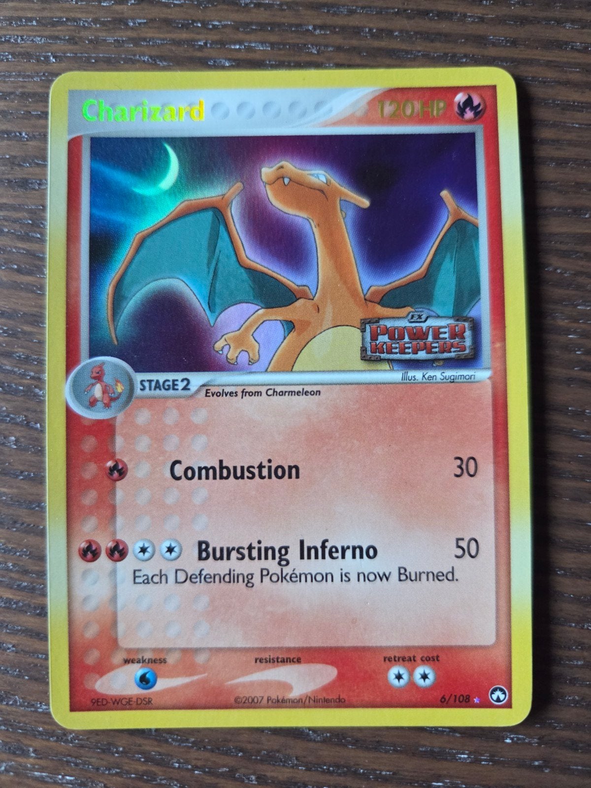 Charizard Pokémon Kaart - Power Keepers 6/108, Ophalen of Verzenden