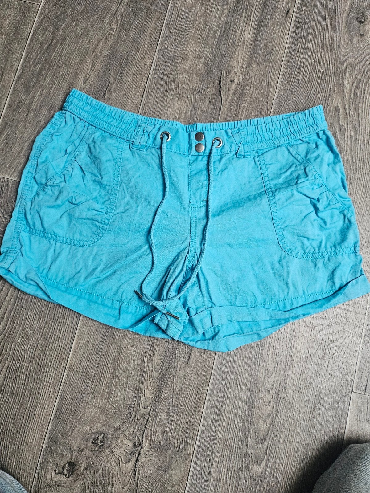 CKH Rockhouse turquoise korte broek maat 38, Maat 38/40 (M), Kort, Blauw, Ophalen of Verzenden