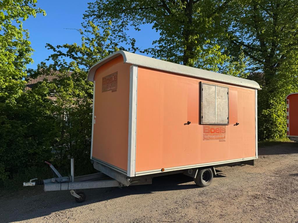 Brouwer snelverkeer schaftwagen met materiaalhok, Ophalen, Gebruikt
