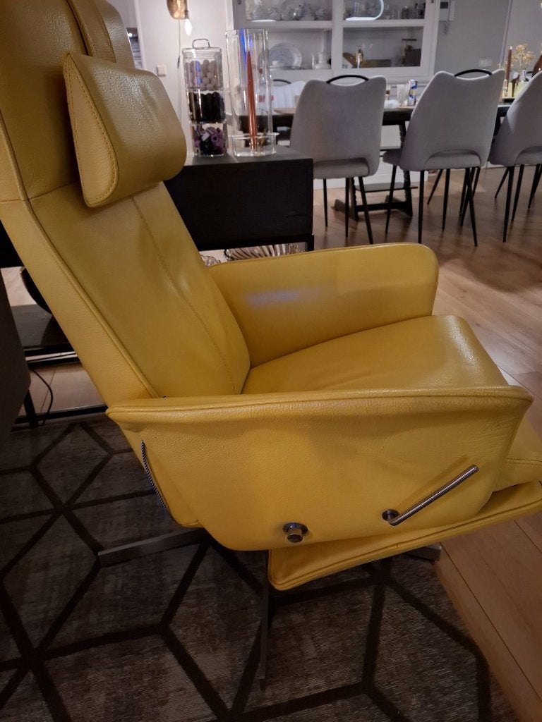 Luxe relax fauteuil (Prominent), Huis en Inrichting, Fauteuils, Ophalen of Verzenden, Zo goed als nieuw, Modern, 50 tot 75 cm
