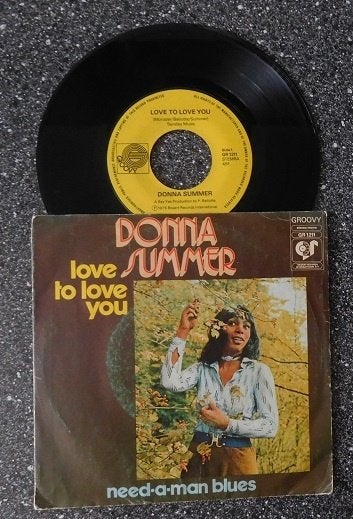 Donna Summer - love to love you (vanaf € 2,50), Cd's en Dvd's, Ophalen of Verzenden, Zo goed als nieuw, 7 inch, Pop