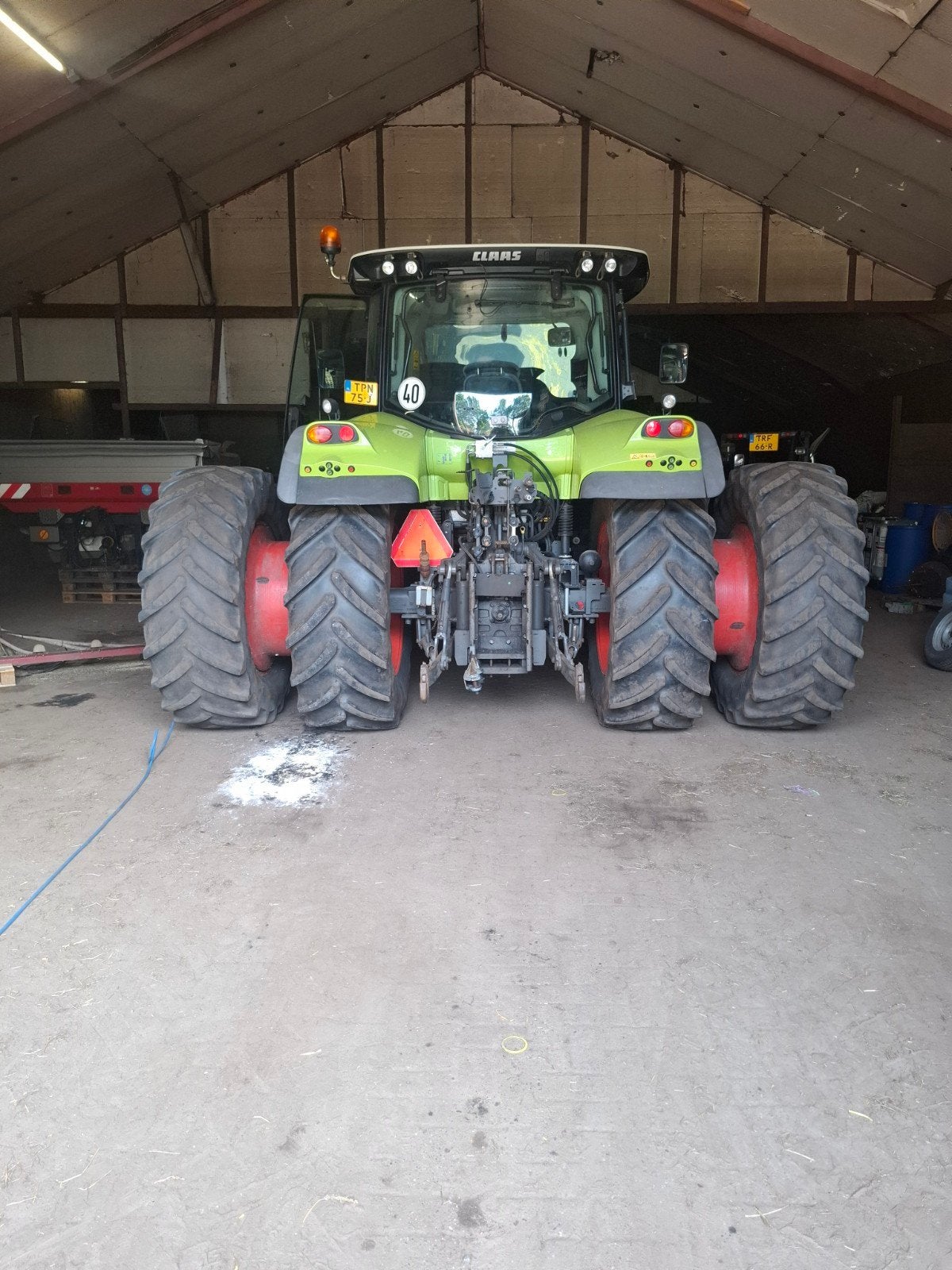 Michelin dubbellucht 600 65 x 38, Ophalen