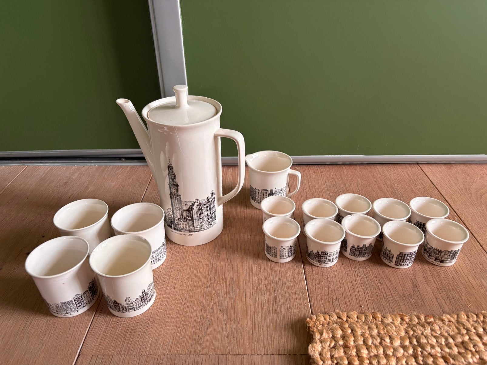 Villeroy & Boch servies Amsterdam, Ophalen