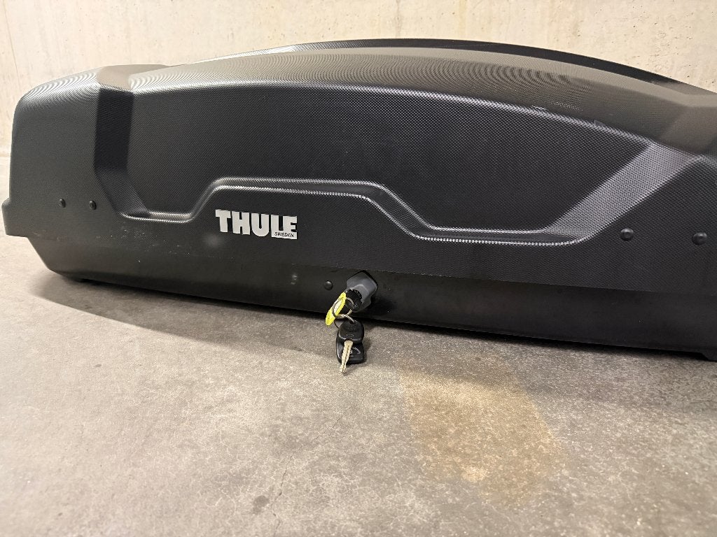 Thule Force XT S dakkoffer zwart 300L, Auto diversen, Dakkoffers, Ophalen, Gebruikt