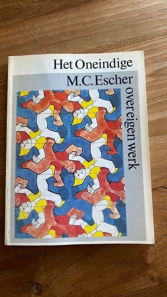 Het oneindige M.C. Escher over eigen werk, Ophalen of Verzenden, Zo goed als nieuw, M.C, Escher