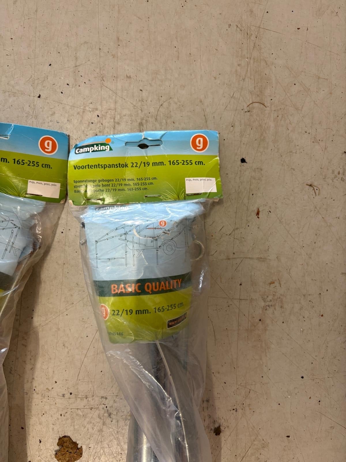 Nieuwe voortentspanstokken (2 sets) - Campking, Ophalen, Nieuw