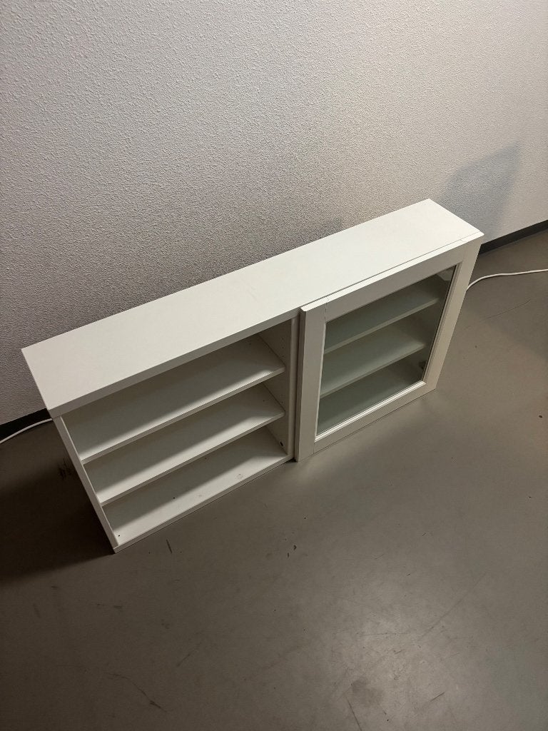 Hangkastje wit (120 x 64 x 20), Ophalen, Met deur(en), 100 tot 150 cm, Zo goed als nieuw
