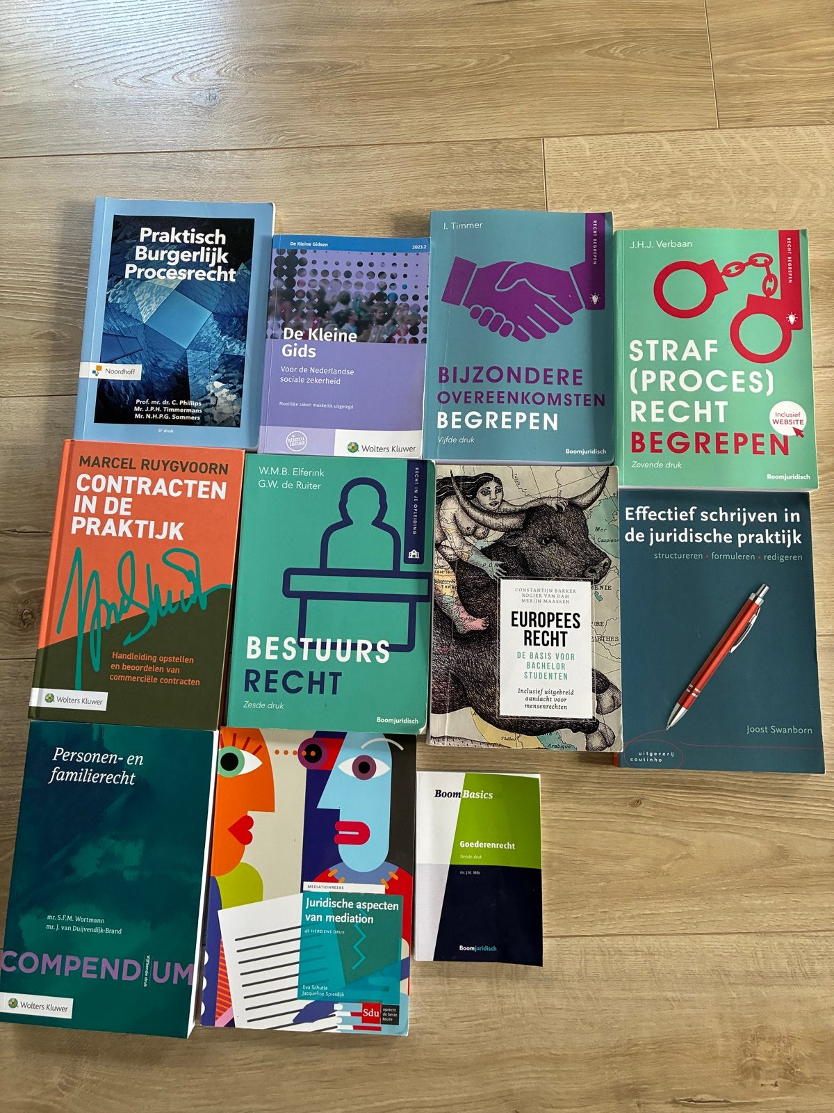 Studieboeken - HBO Rechten, Verzenden, Gamma, Gelezen, HBO