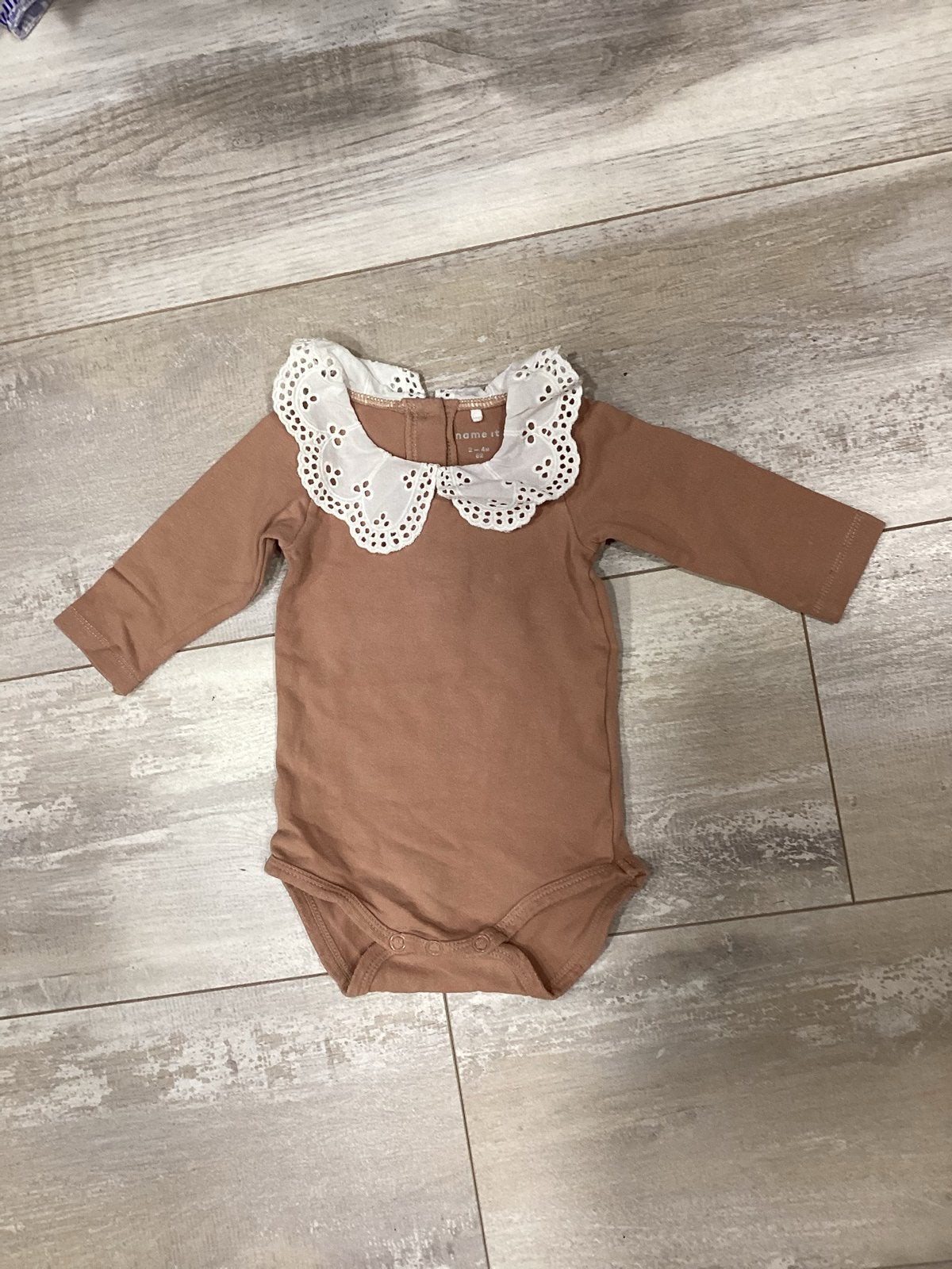 Name It romper met kraagje - Maat 62, Nacht- of Onderkleding, Jongetje of Meisje, ., Ophalen of Verzenden