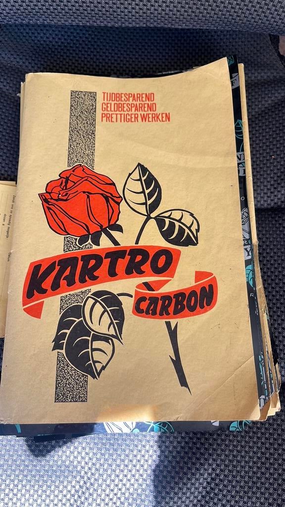 Carbonpapier carbon 5 pakken, Ophalen of Verzenden, Zo goed als nieuw