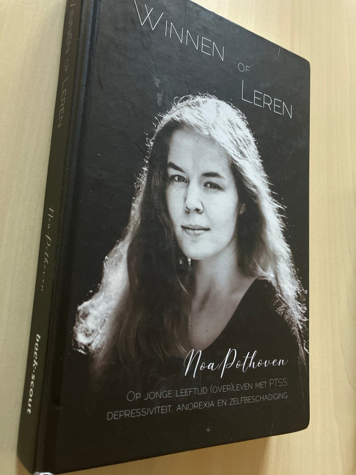 Winnen of Leren - Noa Pothoven (boek), Boeken, Ophalen of Verzenden, Gelezen, Nederland