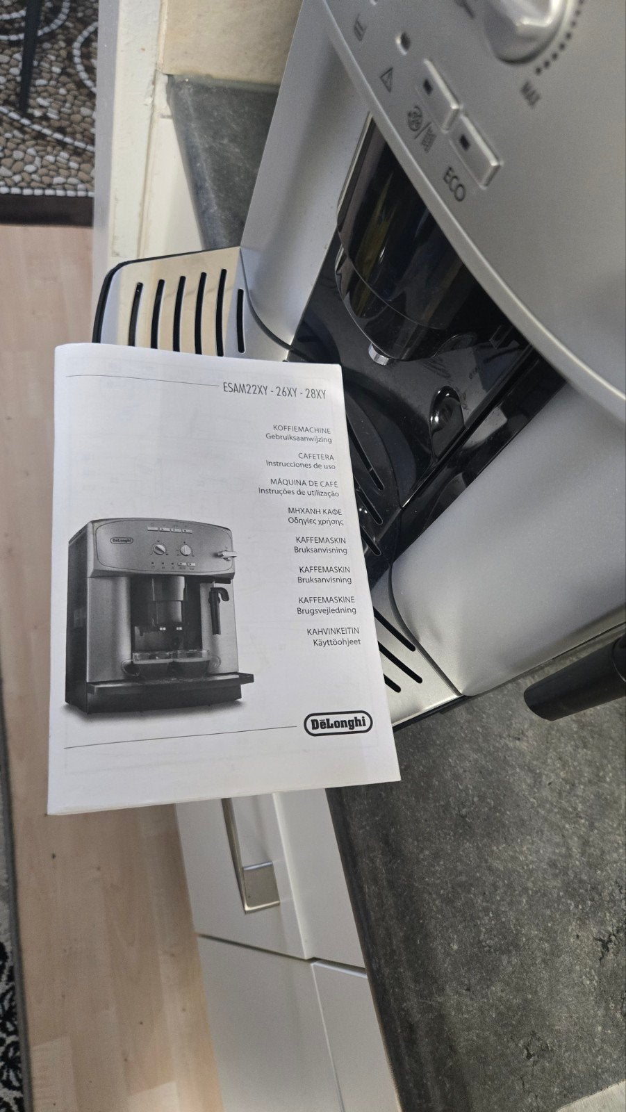 De'Longhi ESAM Koffiemachine - Zo goed als nieuw!, Witgoed en Apparatuur, Ophalen, Zo goed als nieuw, Koffiemachine