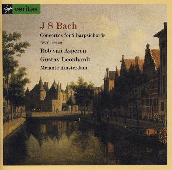 BACH Concertos for 2 harpsichords CD LEONHARDT VIRGIN, Ophalen of Verzenden, Barok, Gebruikt, Orkest of Ballet