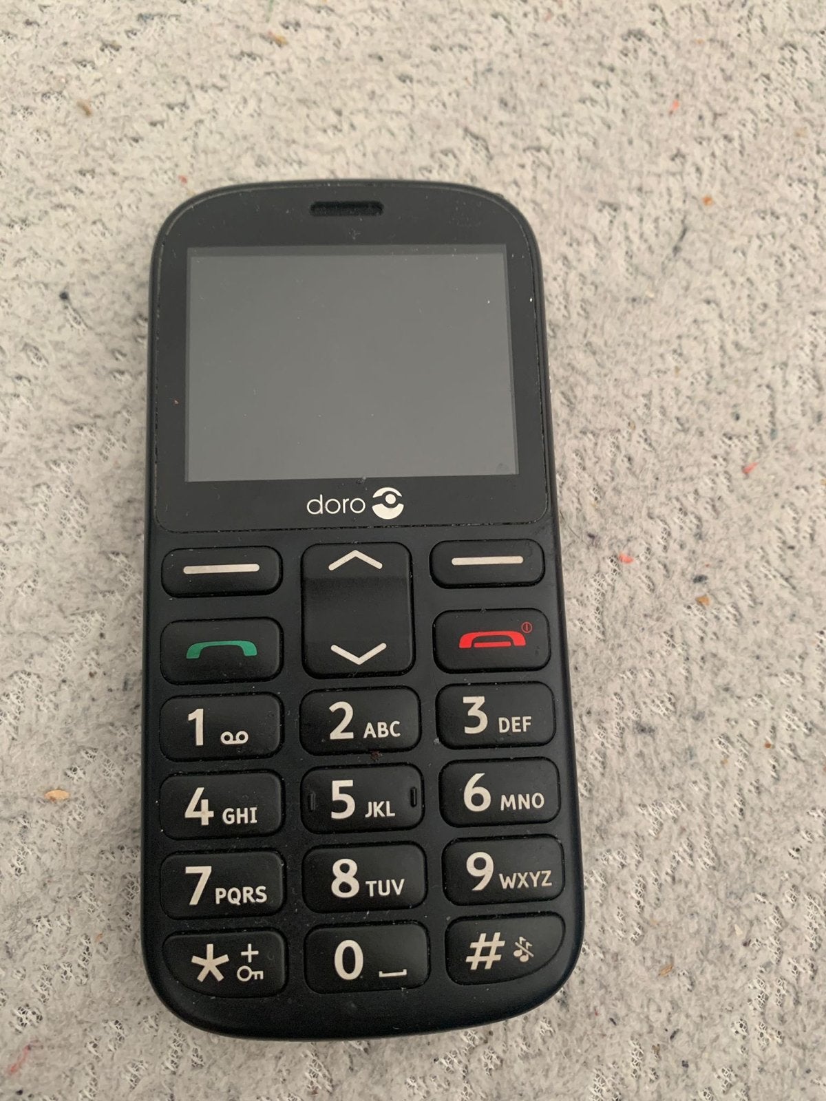 Doro 1361 Seniorentelefoon met Oplaadstation, Ophalen, Klassiek of Candybar, Zonder simlock, Zonder abonnement