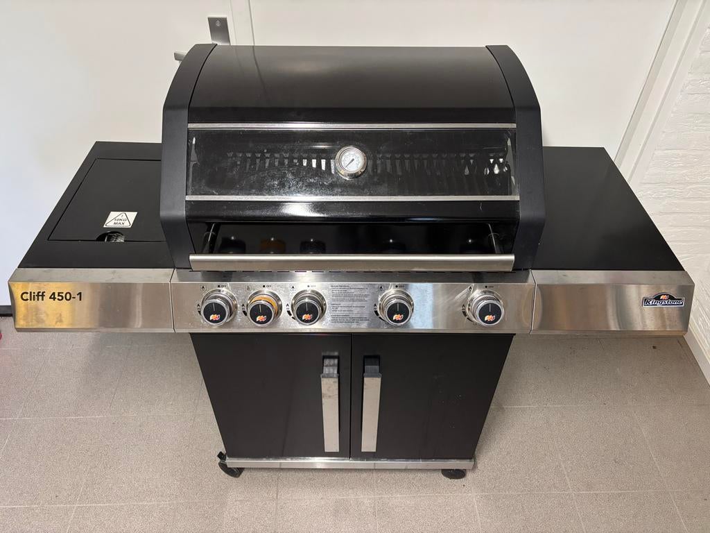 Kingstone Cliff 450-1 Gasbarbecue inclusief gasfles, Ophalen, Zo goed als nieuw