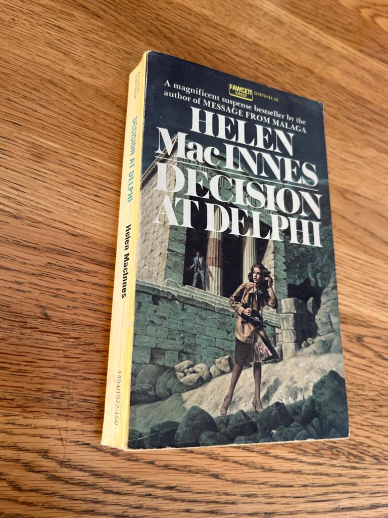 Decision at Delphi - Helen MacInnes (Engels), Boeken, Detectives, Gelezen, Ophalen of Verzenden